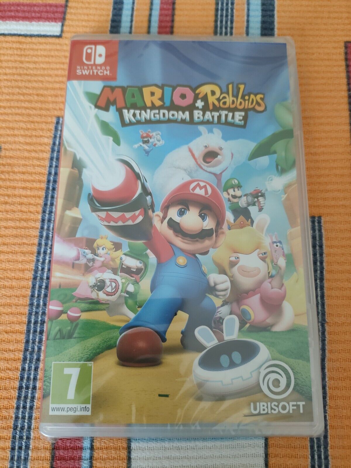 MARIO + RABBIDS KINGDOM BATTLE NINTENDO SWITCH GIOCO PAL Con Italiano NUOVO