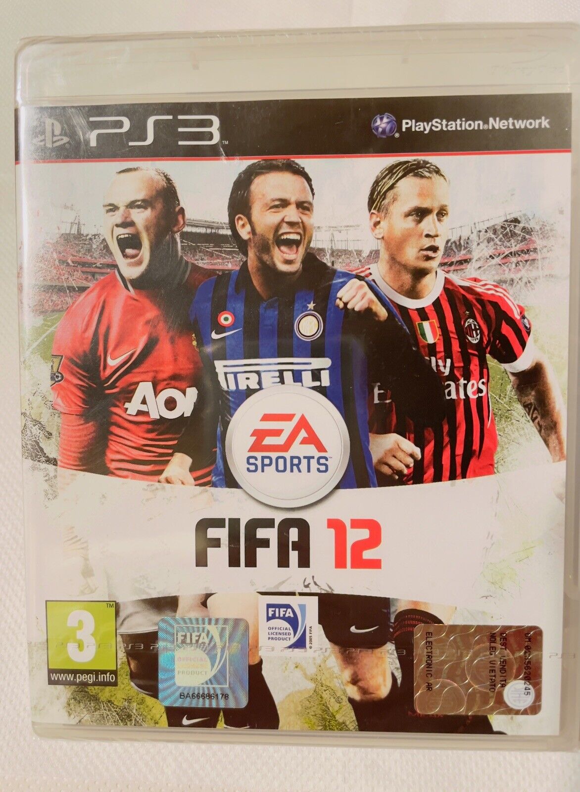 FIFA 12 PS3 PLAYSTATION 3 NUOVO DI ZECCA SIGILLATO ITALIANO PAL FOOTBALL