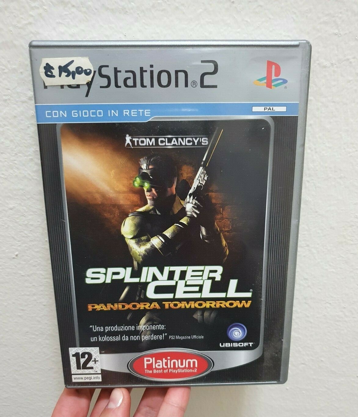 Splinter Cell Pandora Tomorrow PS2 Completo Italiano