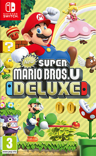 NINTENDO SWITCH New Super Mario Bros U Deluxe UFFICIALE ITALIA