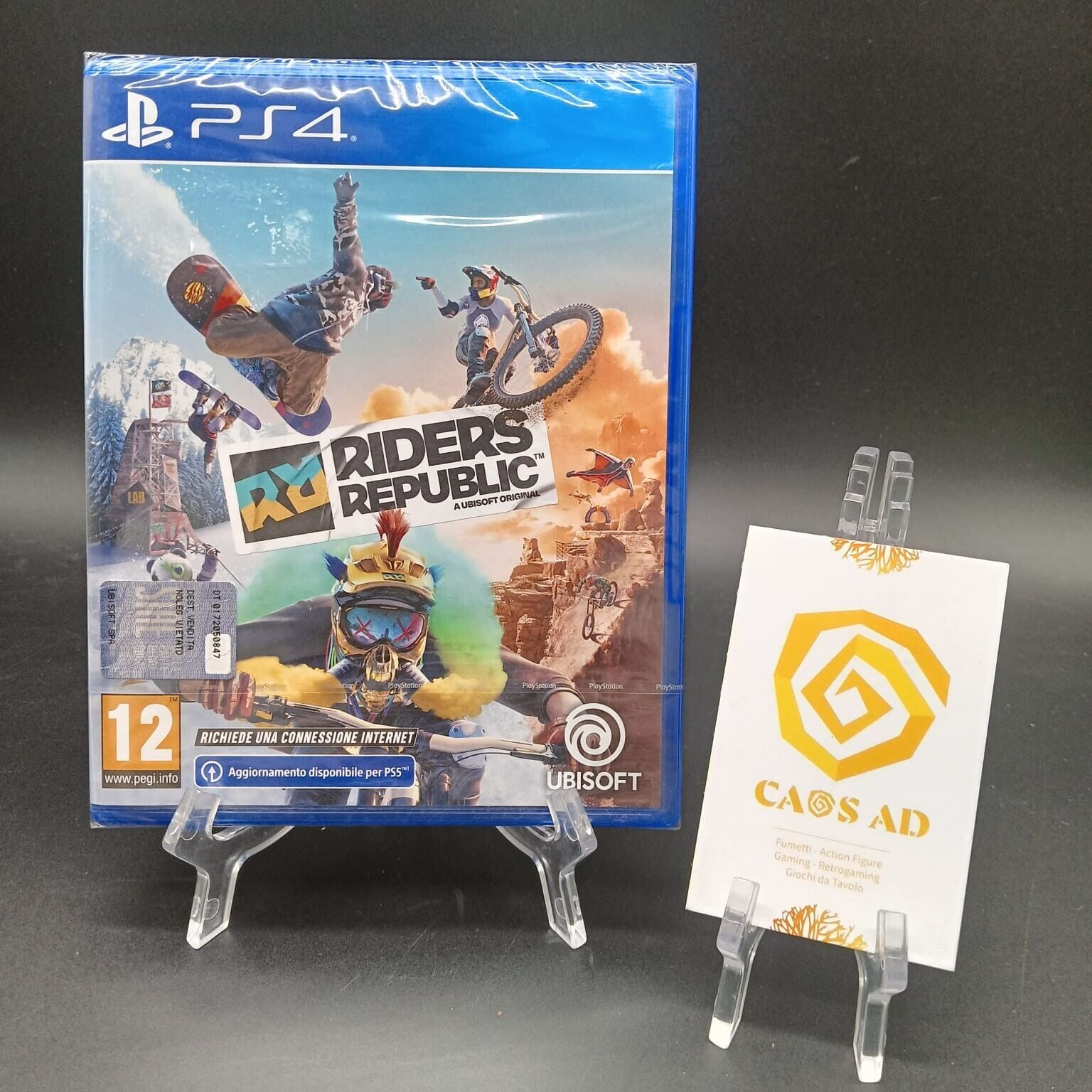 Gioco Riders Republic Videogioco Sony Playstation 4 Nuovo