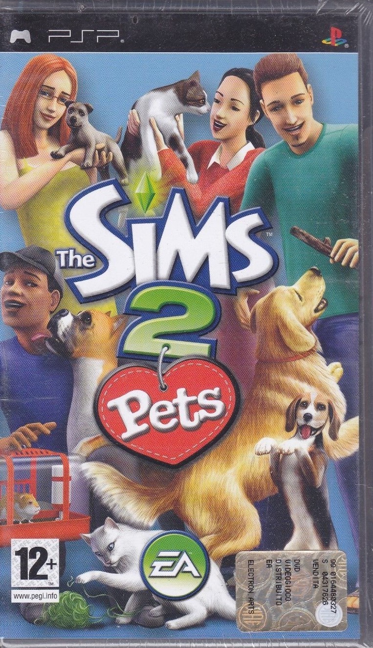 PSP PlayStation Portable **THE SIMS 2 PETS** nuovo sigillato italiano