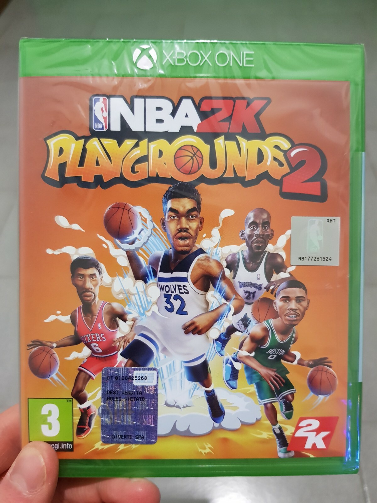 NBA 2K Playgrounds 2 - Microsoft Xbox One PAL ITA XBOX Series X SIGILLATO