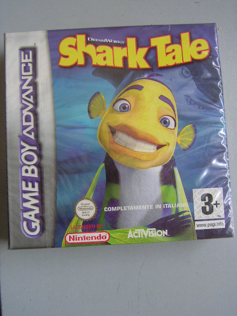 GAME BOY ADVANCE SHARK TALE NUOVO