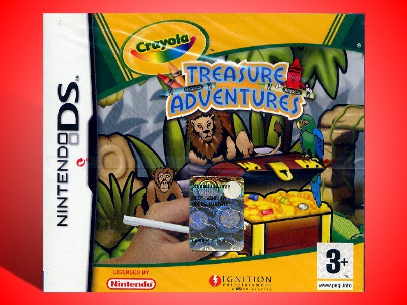 CRAYOLA TREASURE ADVENTURES PER TUTTI I NINTENDO DS - 3DS E 2DS ITALIANO NUOVO!