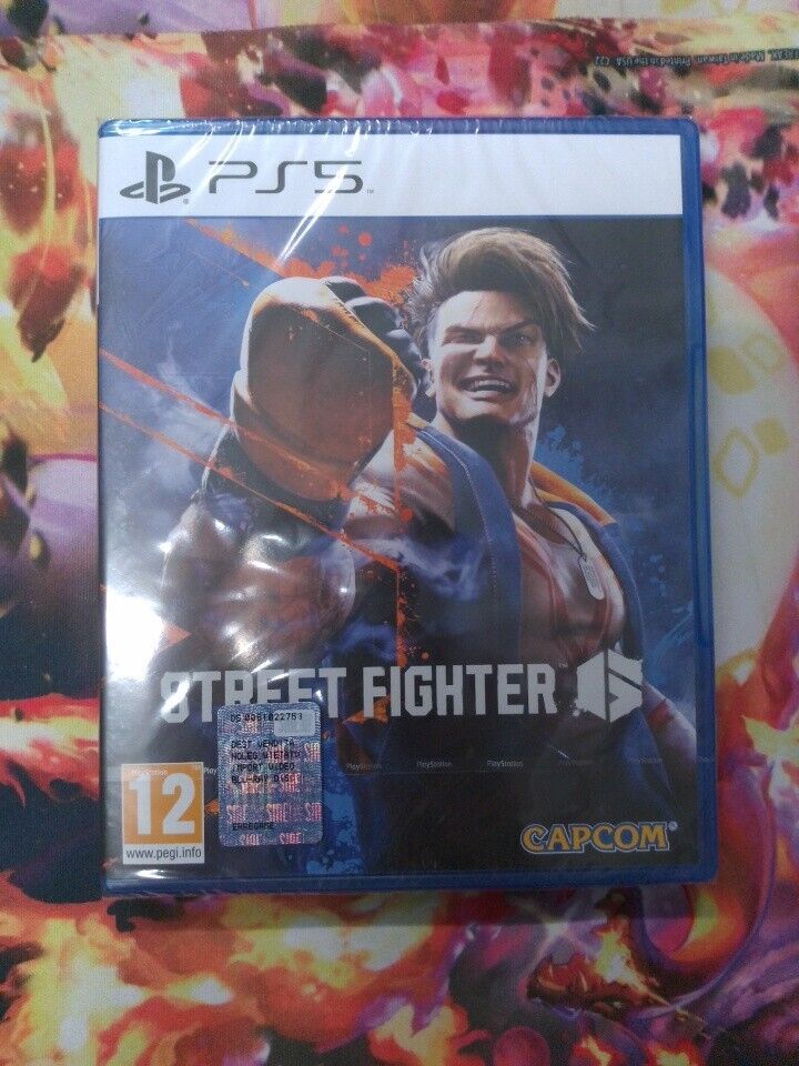 STREET FIGHTER 6 ps5 PAL UK NUOVO SIGILLATO