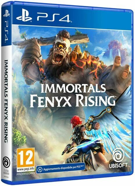IMMORTALS FENYX RISING PAL ITA PS4 NUOVO SIGILLATO PLAYSTATION 4 UPGRADE PS5