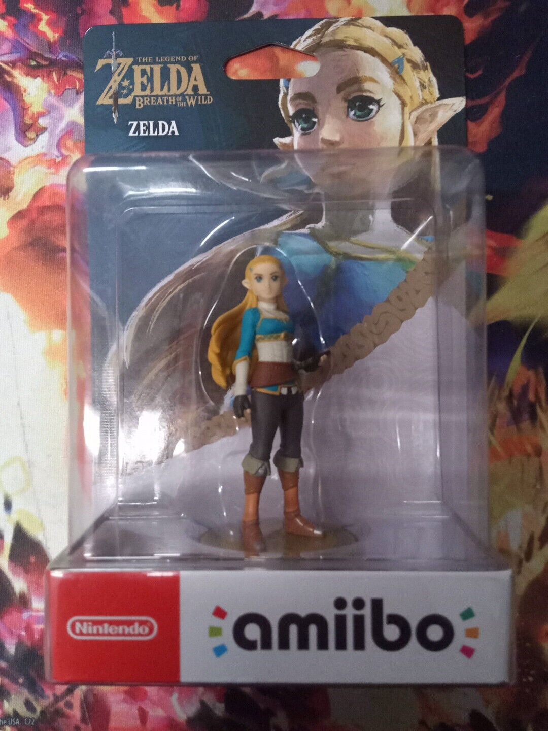AMIIBO THE LEGEND OF ZELDA BREATH OF THE WILD ZELDA NUOVO SIGILLATO