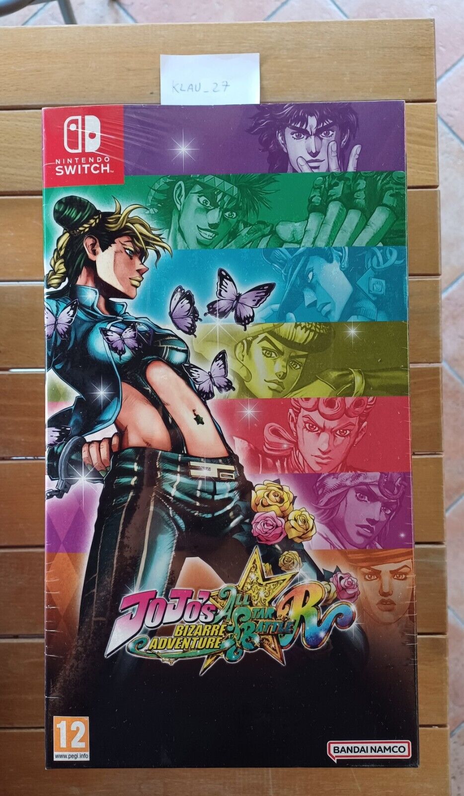 JOJO'S BIZARRE ADVENTURE ALL STAR BATTLE R COLLECTOR'S EDITION SWITCH NEW PAL