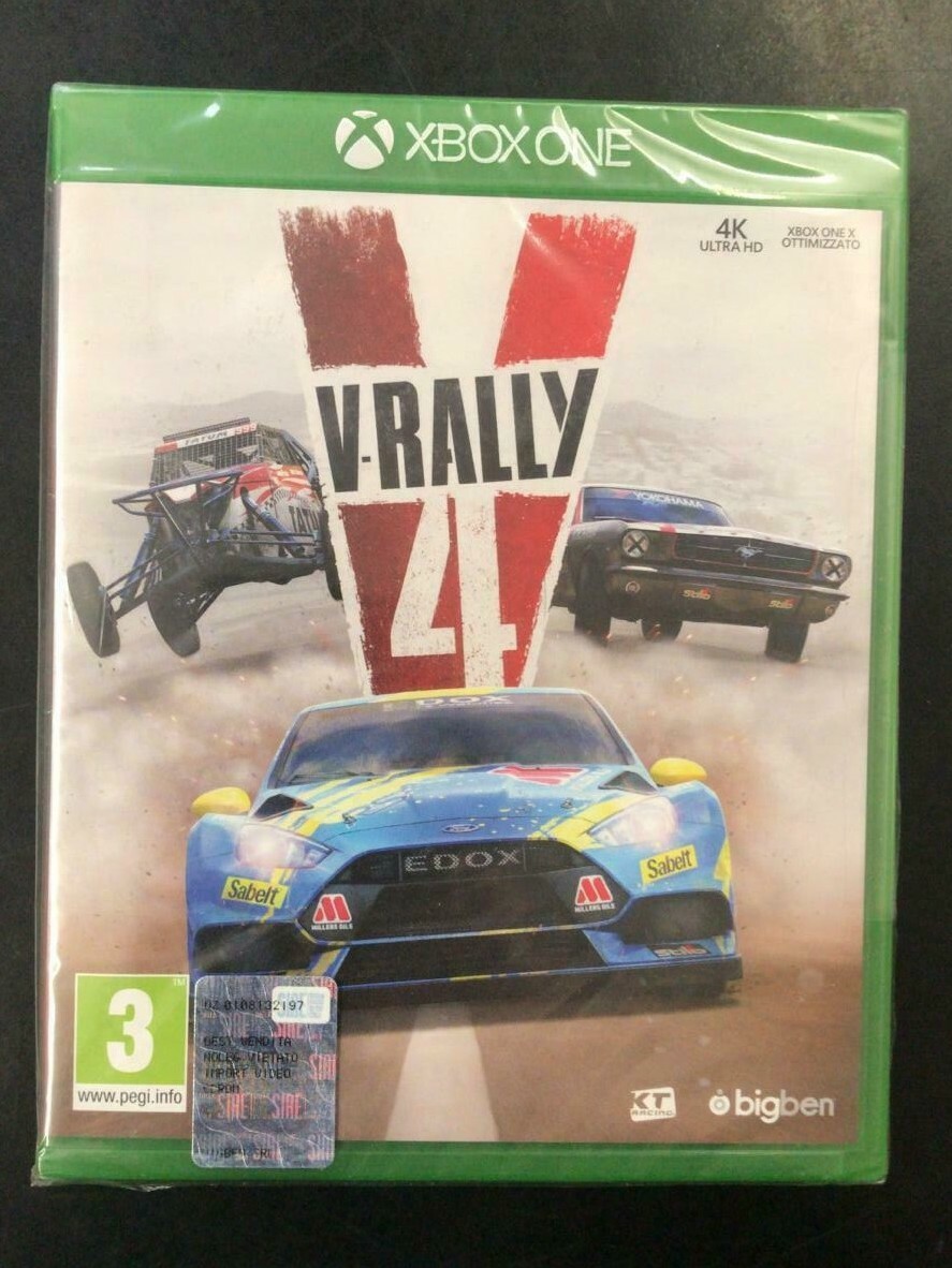V RALLY 4 XBOX ONE NUOVO E SIGILLATO ITALIANA BIG BEN