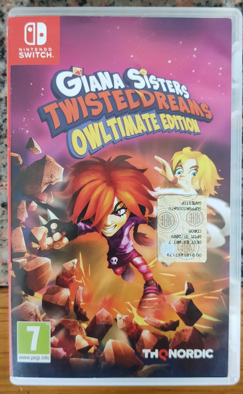 Nintendo Switch-THQ Nordic Giana Sisters Twisted Dreams Owltimate edition Pal