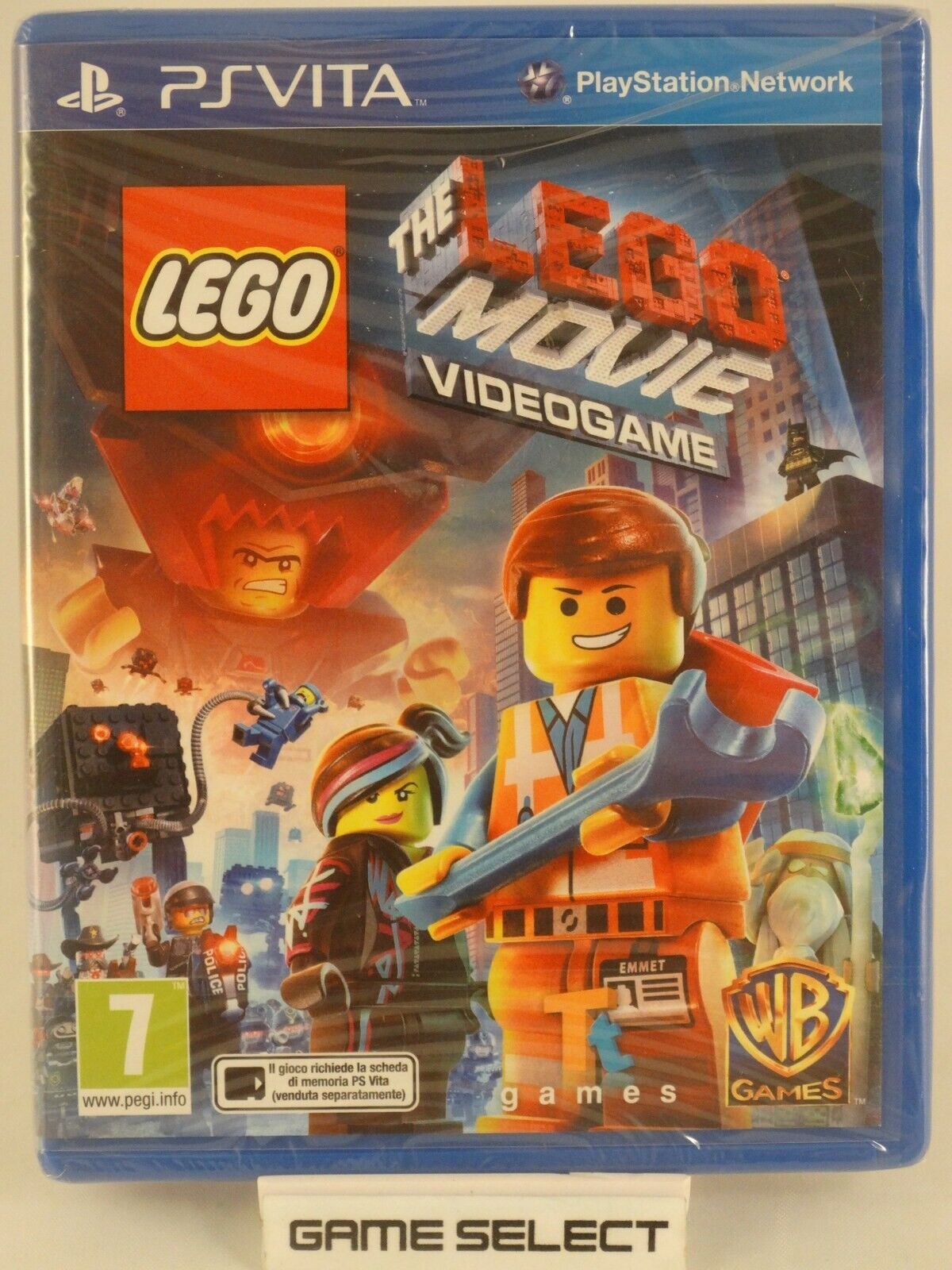 LEGO THE LEGO MOVIE VIDEOGAME SONY PS VITA PSVITA PLAYSTATION PAL ITALIANO NUOVO