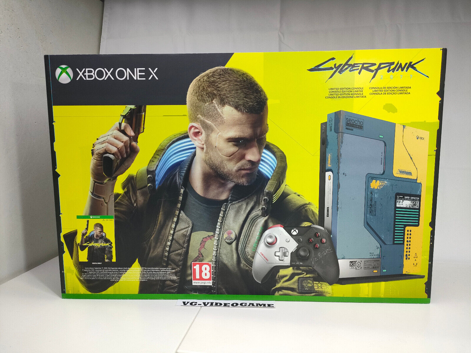 XBOX ONE X, CYBERPUNK 2077 EDIZIONE LIMITATA , NUOVO