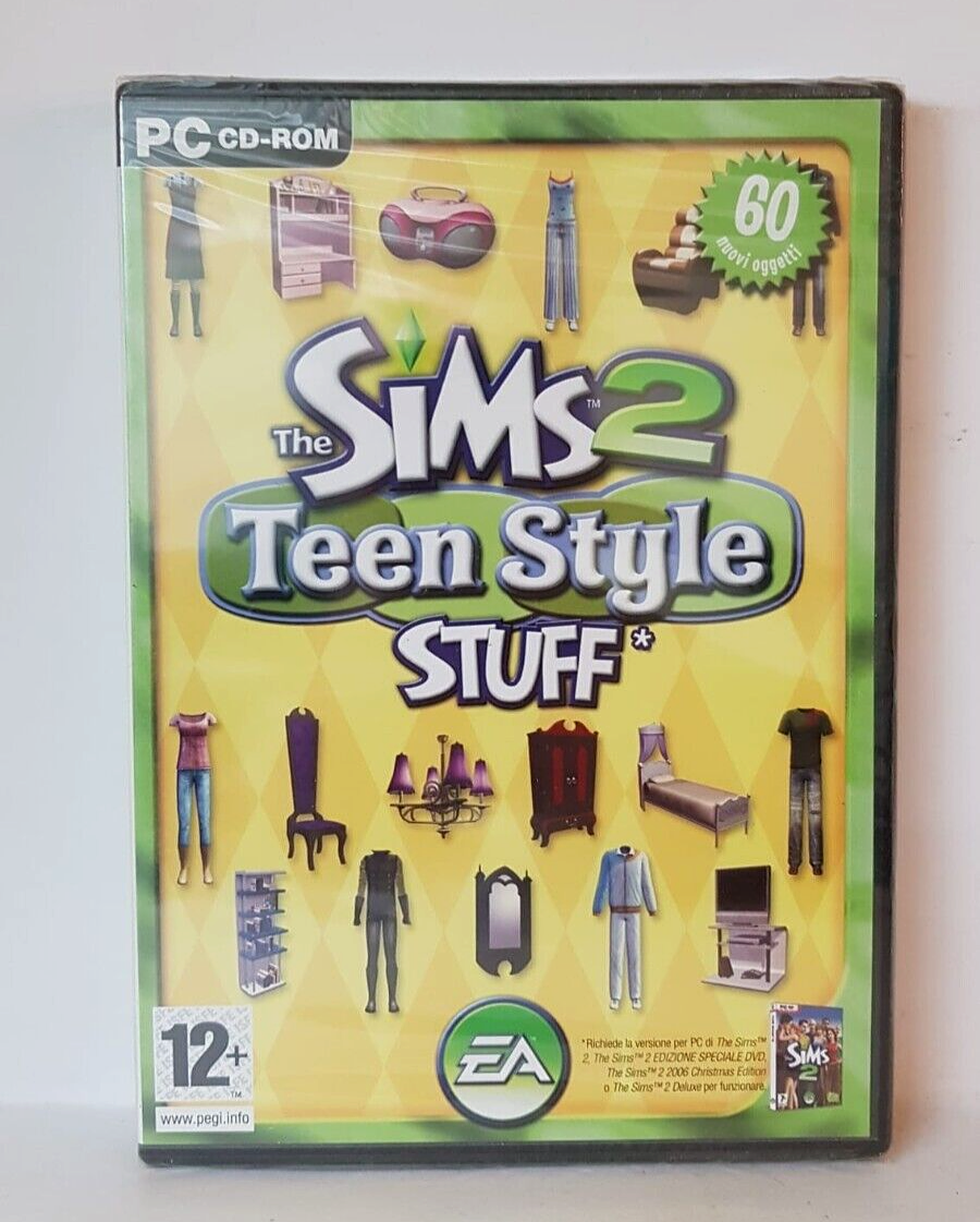 THE SIMS 2 TEEN STYLE STUFF - COMPUTER PC SIGILLATO