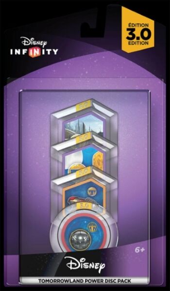 Power Disc Tomorrowland - Disney Infinity 3.0 NUOVO SIGILLATO