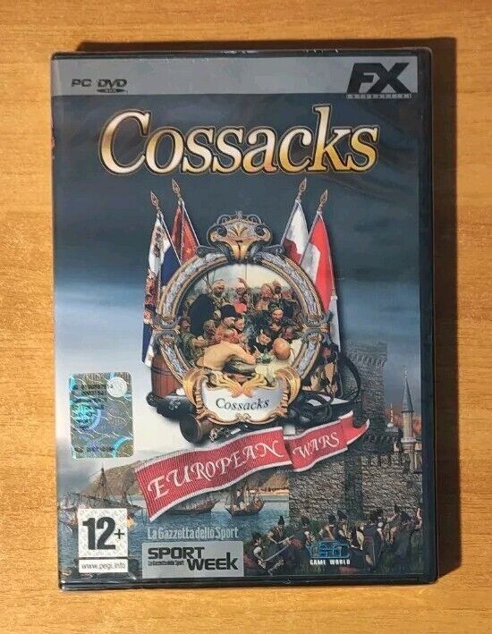 Cossacks European Wars - gioco PC italiano nuovo sigillato - editoriale