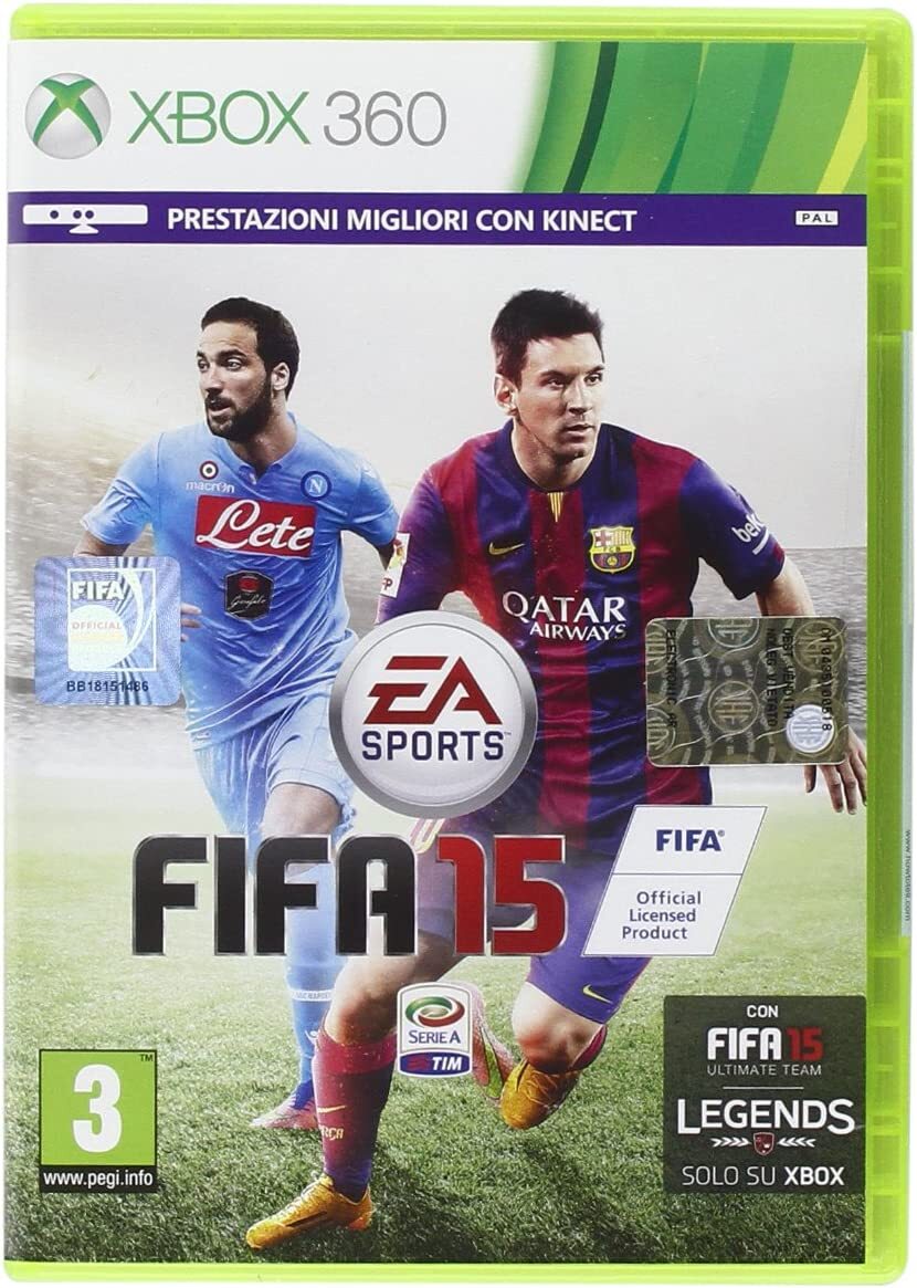 FIFA 15  XBOX 360   DOCUMENTARIO