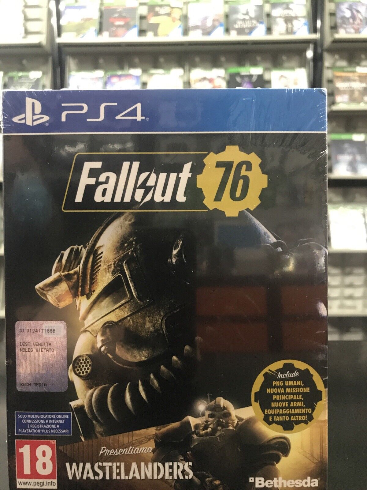 Fallout 76 Wastelanders PS4 PLAYSTATION 4 ITA