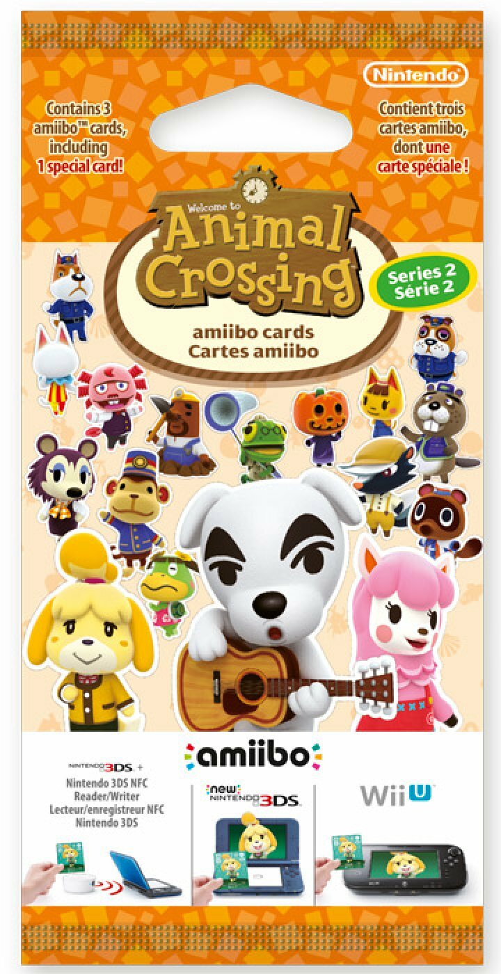 Amiibo Carte Animal Crossing - Serie 2