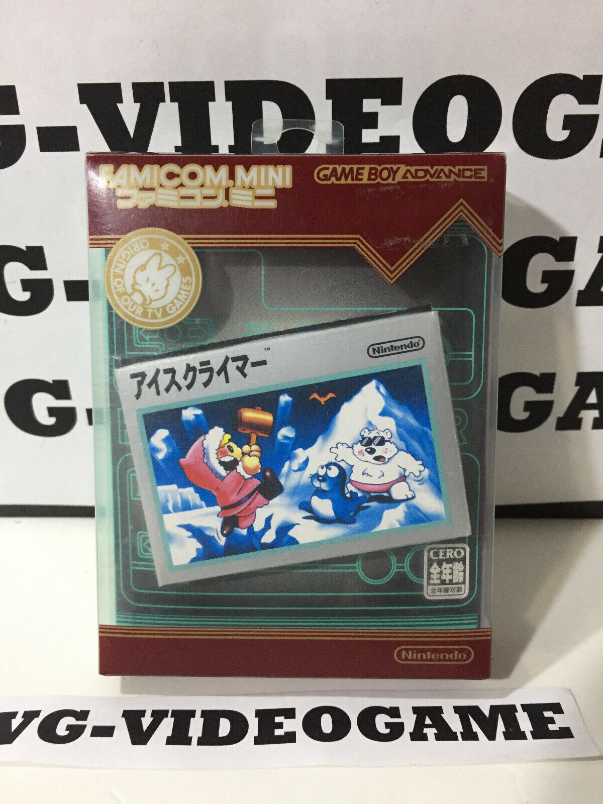 ICE CLIMBER, GAME BOY ADVANCE, FAMICOM MINI NUOVO