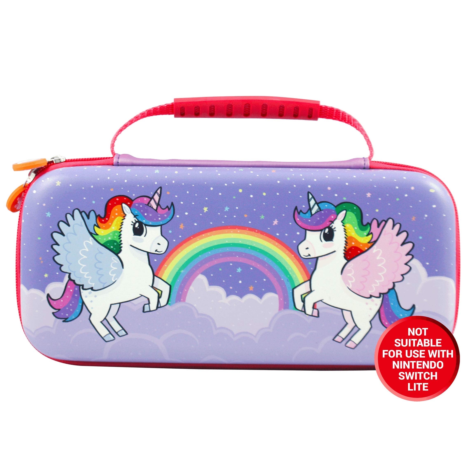 Nintendo Switch Switch Unicorn Case Pink/Violet GAME NUOVO