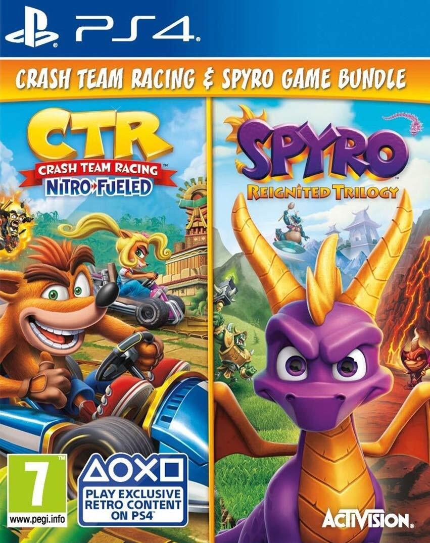 Games - Bundle Crash team racing / Spyro trilogy (1 GAMES) (Sony Playstation 4)