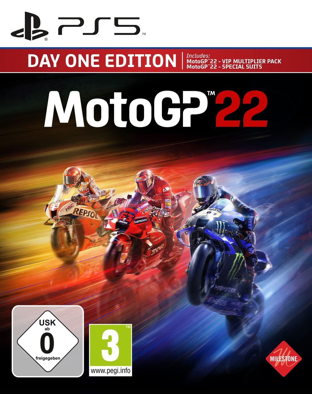 MotoGP 22 Day One Edition (PlayStation PS5) (Sony Playstation 5)