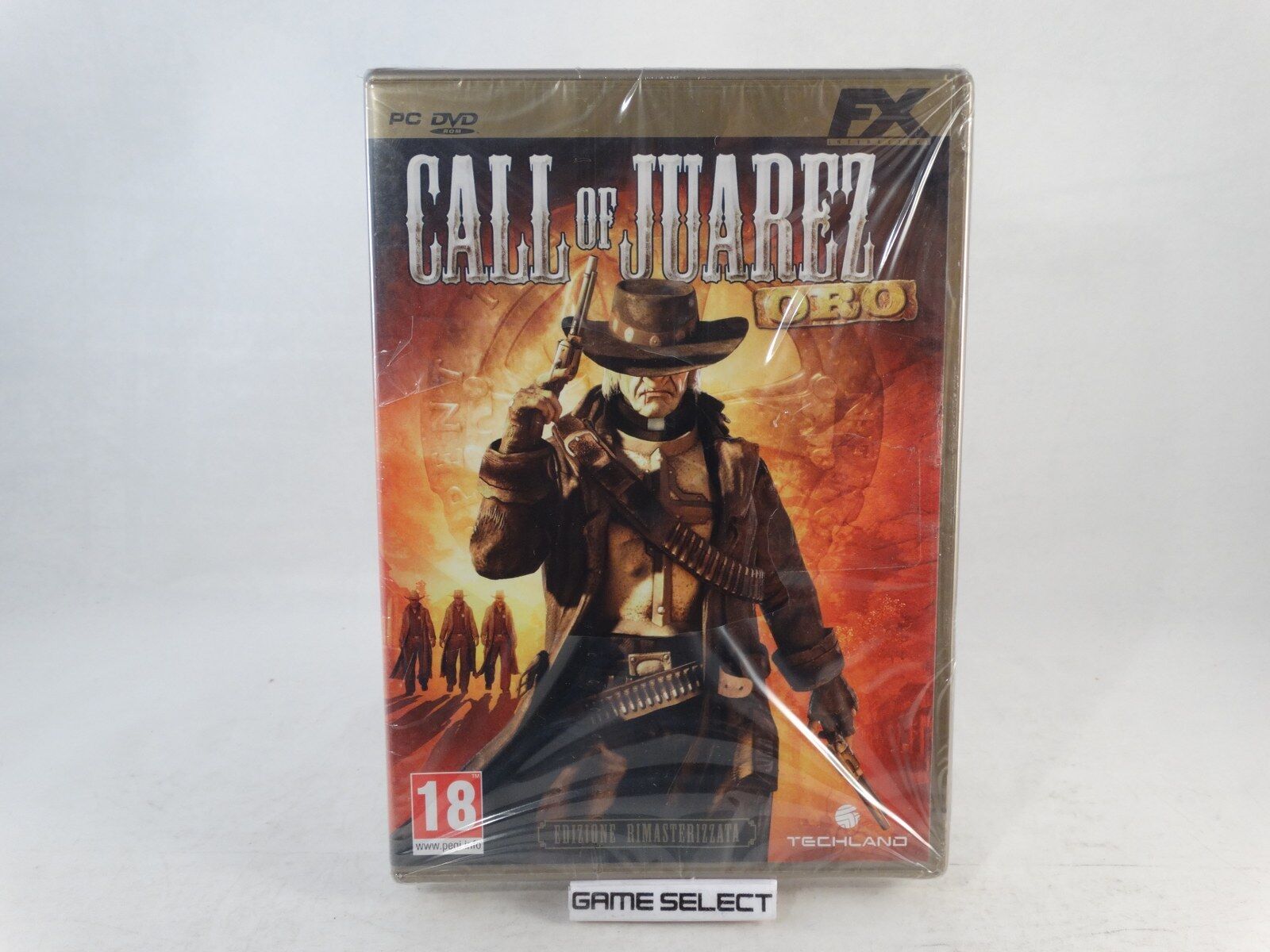 CALL OF JUAREZ EDIZIONE ORO PC COMPUTER DVD-ROM FX INTERACTIVE NUOVO SIGILLATO
