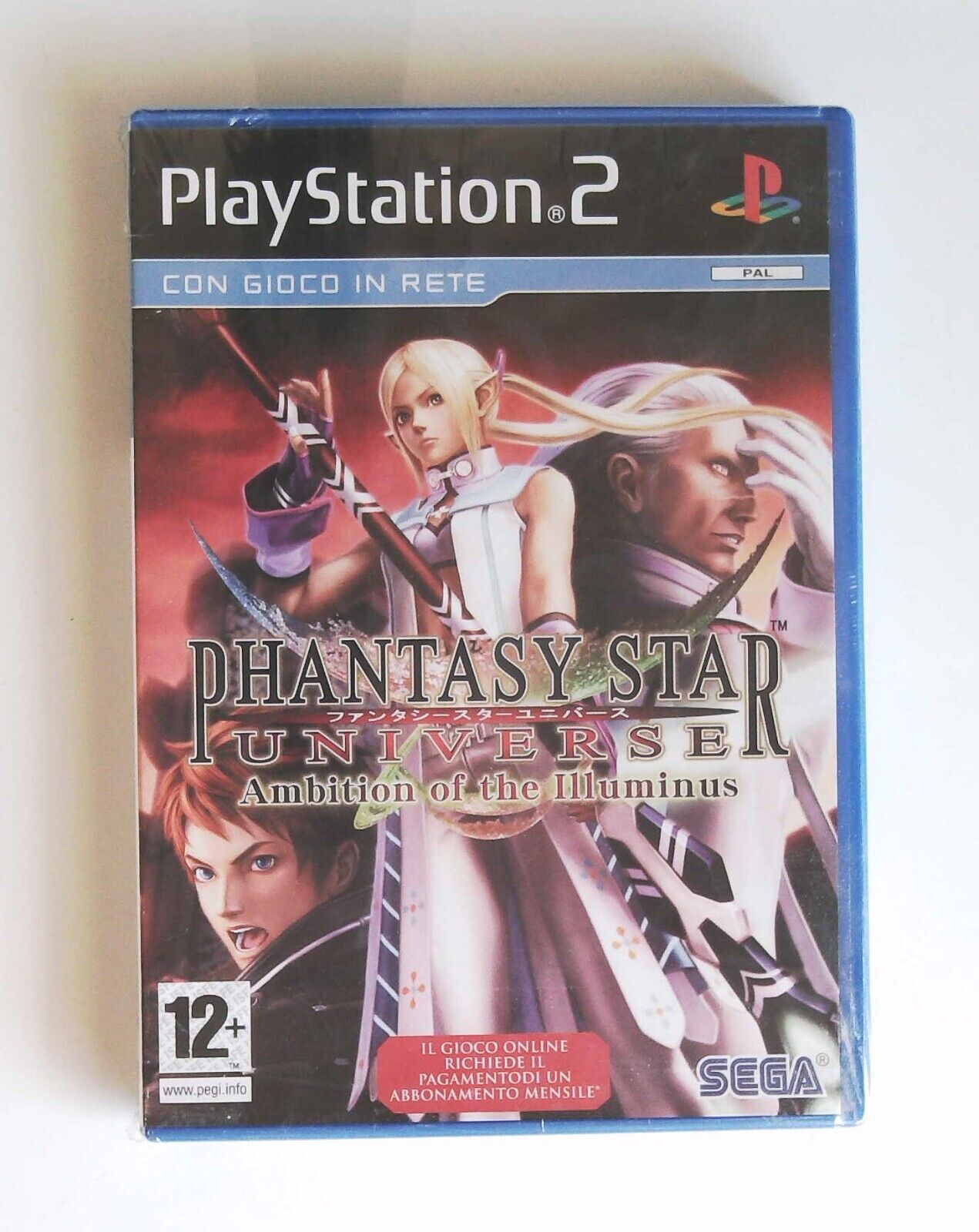 PS2 : PHANTASY STAR UNIVERSE : AMBITION OF THE ILLUMINUS - NUOVO ! PLAYSTATION 2