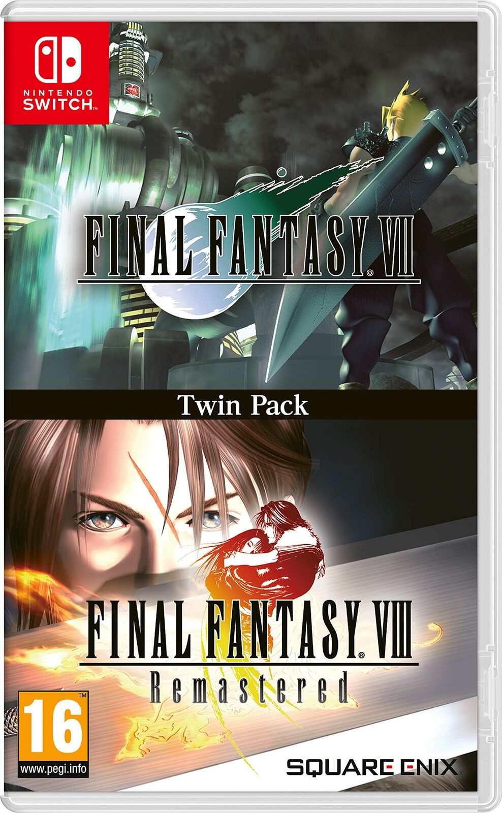 Final Fantasy VII and Final Fantasy VIII Remastered - Twin Pac (Nintendo Switch)