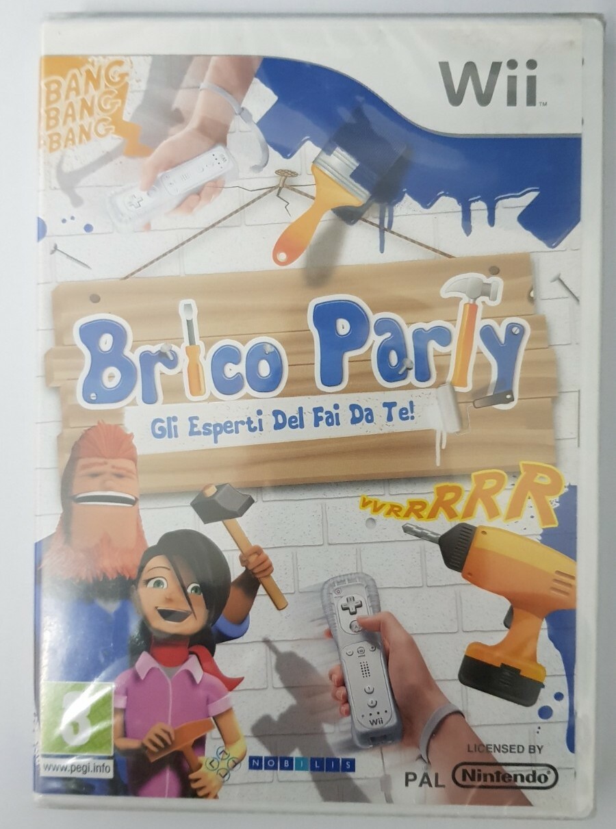 Brico Party: Gli Esperti Del Fai Da Te! - Nintendo Wii  - ITA - NUOVO SIGILLATO
