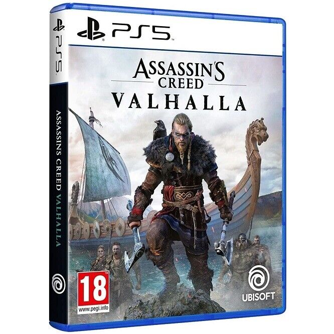 ASSASSIN'S CREED VALHALLA PS5 GIOCO PLAYSTATION 5 ITALIANO VIDEOGIOCO NUOVO