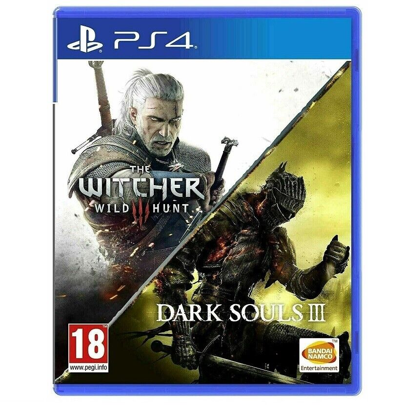 THE WITCHER 3 WILD HUNT + DARK SOULS 3 PS4 COMPILATION PLAY STATION 4 ITALIANO