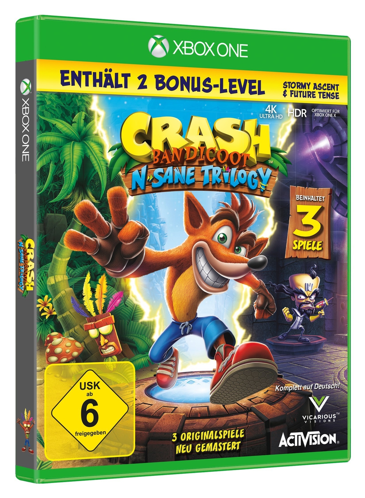 Crash Bandicoot N.Sane Trilogy -  Xbox One Standard Inkl. B (Microsoft Xbox One)