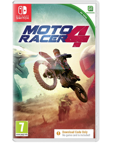 Moto Racer 4 Nintendo Interruttore (Codice Di Download) Nuovo