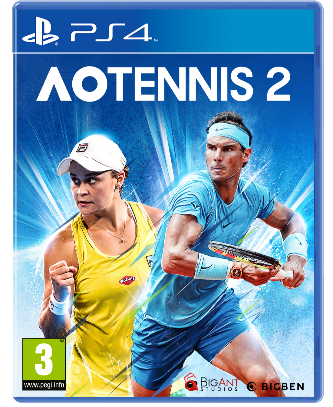 AO Tennis 2 Standard ITA PlayStation 4 PS4 Bigben Interactive Sigillato Nuovo