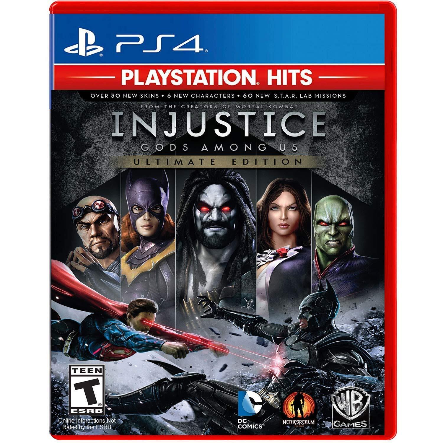 Playstation 4 Injustice Gods Among Us Ultimate Edition GAME NUOVO