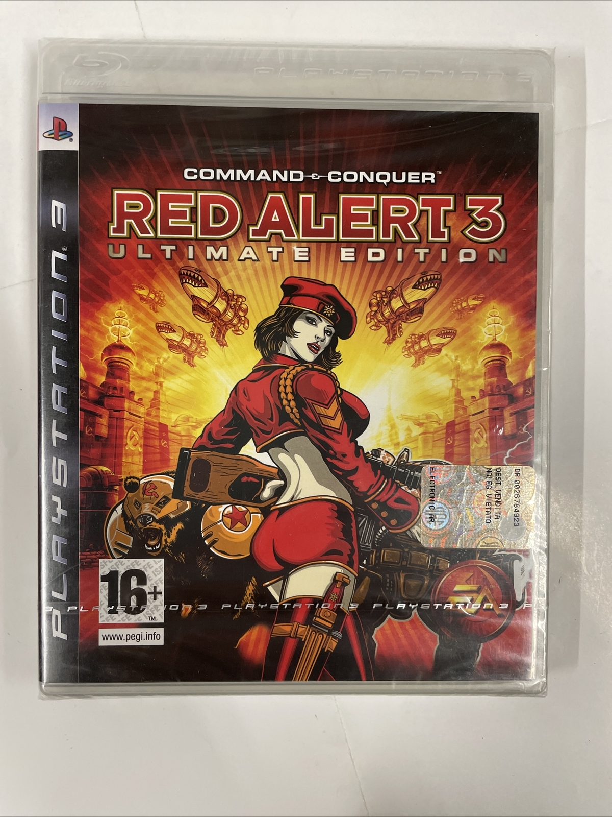 COMMAND & CONQUER - RED ALERT 3 ultimate edition - PS3 - nuovo -vedi descrizione