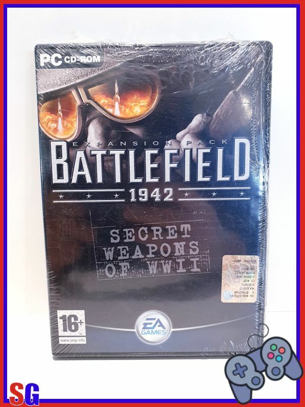 BATTLEFIELD 1942 SECRET WEAPONS OF WWII ESPANSIONE PC ITALIANO NUOVO SIGILLATO