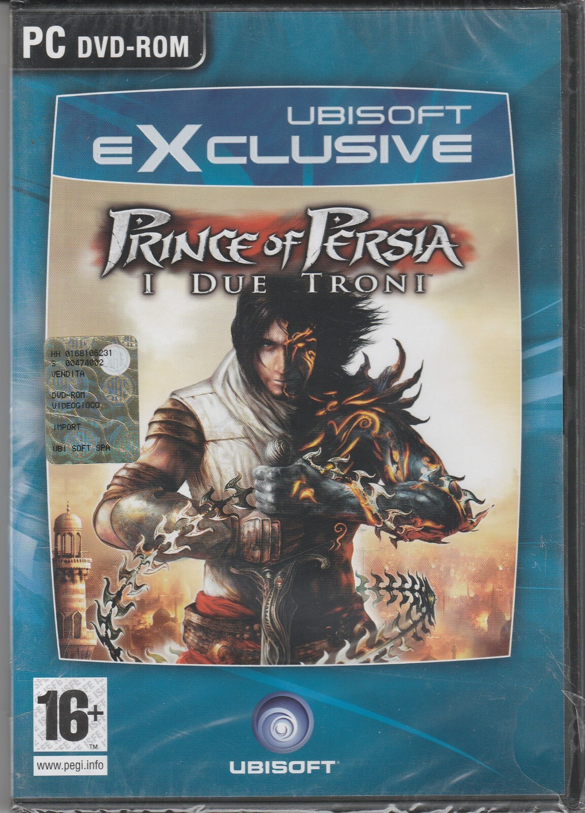 Pc PRINCE OF PERSIA THE TWO THRONES I DUE TRONI italiano sigillato nuovo