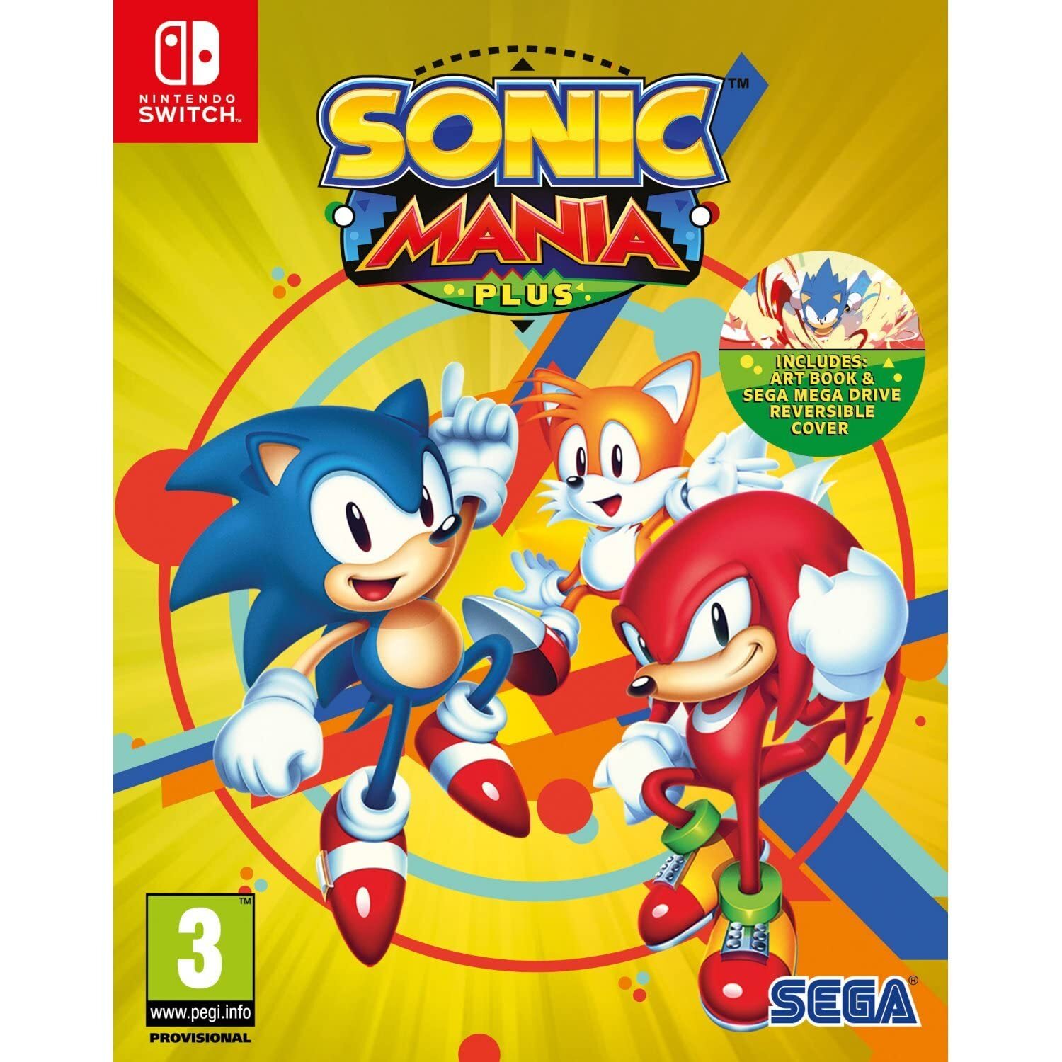 Sonic Mania Plus (Nintendo Switch) - - Nintendo Switch - - Nin (Nintendo Switch)