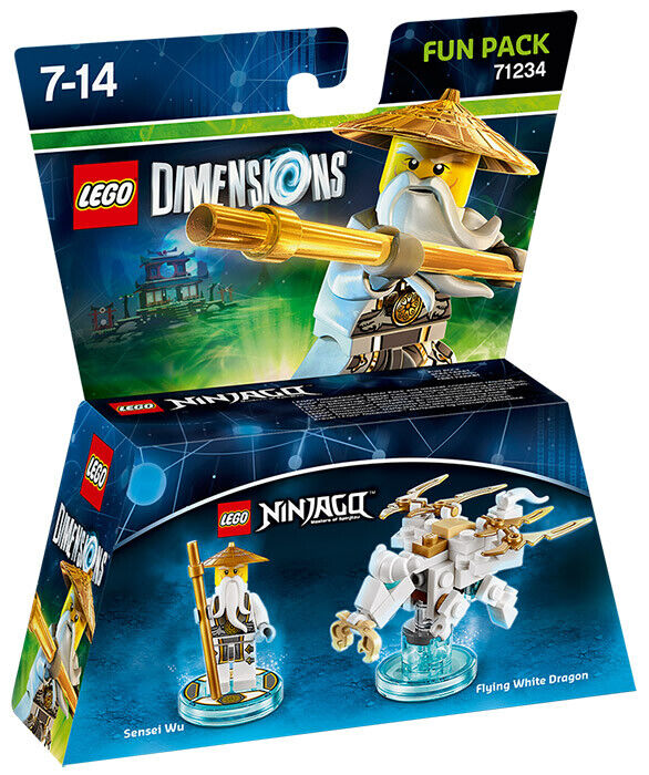 LEGO Dimensions Fun Pack Ninjago Sensei Wu 71234 LEGO