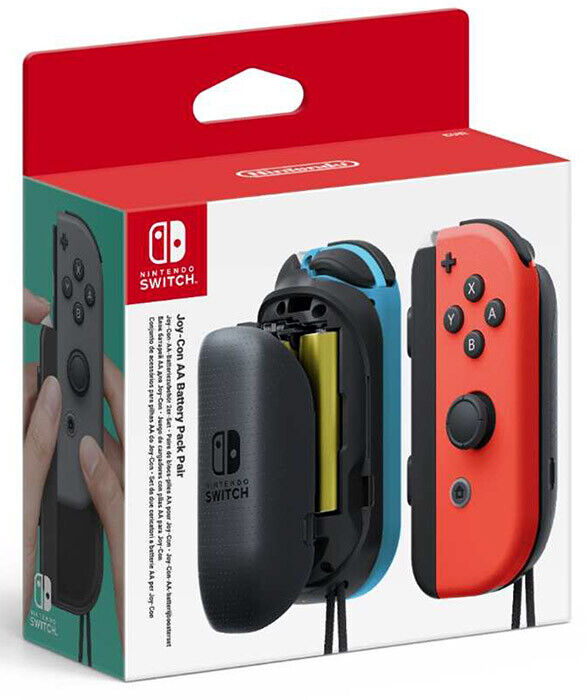 Nintendo Switch 2 Caricatori Joy-Con AA Battery Pack Accessory Pair 2511966