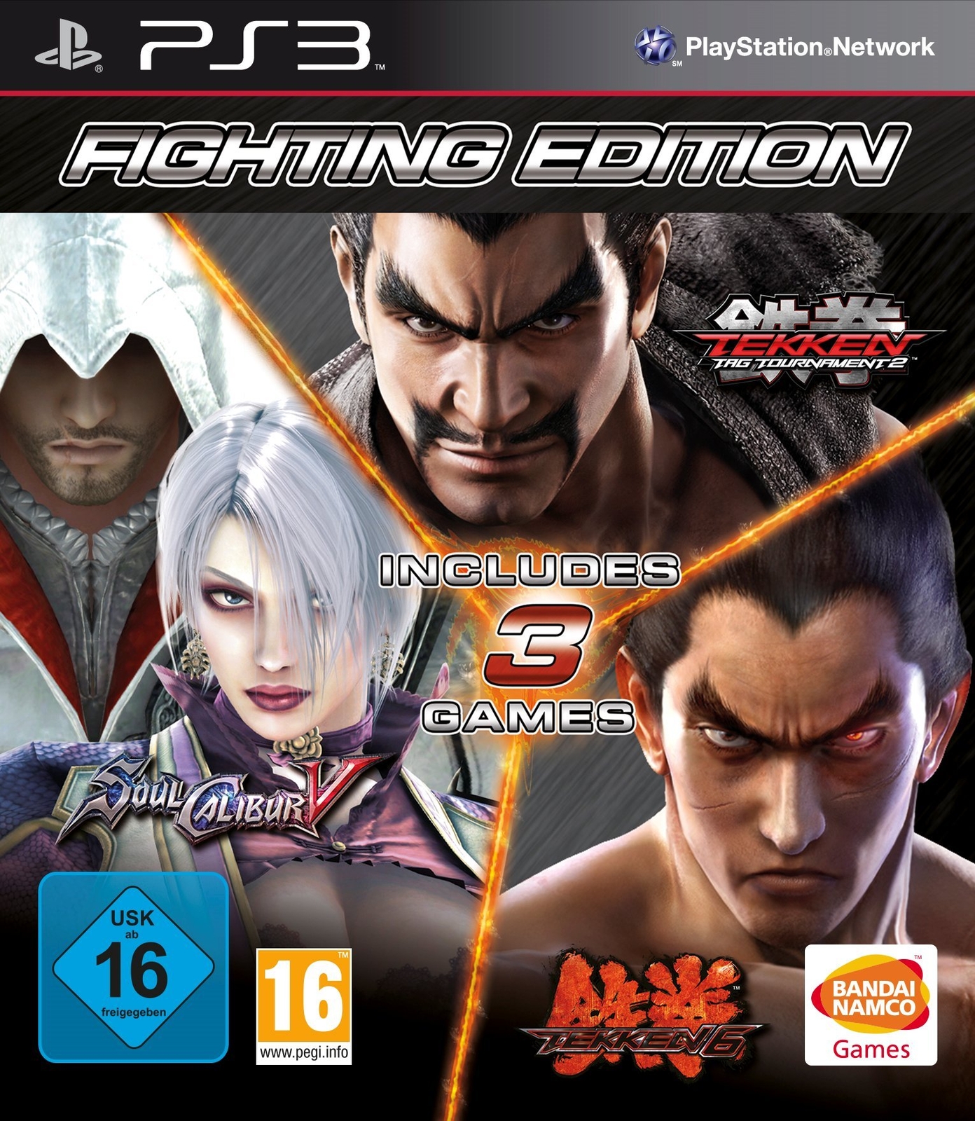 Fighting Edition: Tekken 6/Tekken Tag Tournament 2 and Soul (Sony Playstation 3)