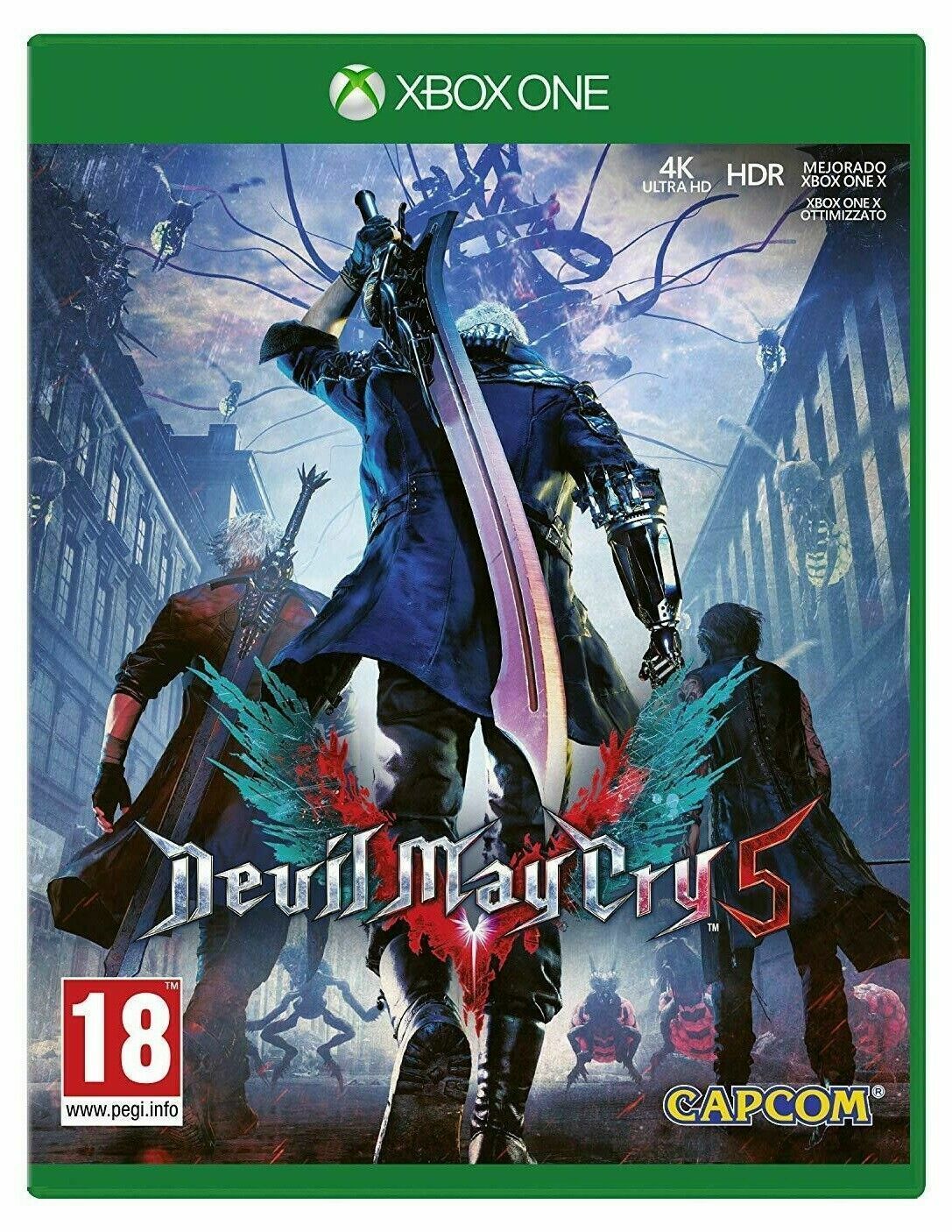 DEVIL MAY CRY 5 STANDARD EDITION XBOX ONE VIDEOGIOCO CAPCOM GIOCO ITALIANO