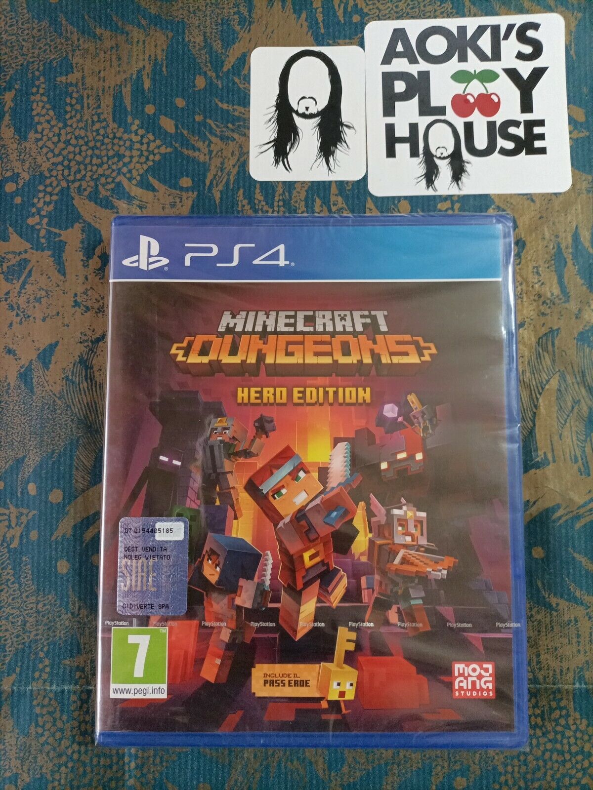 Minecraft Dungeons Hero Edition ps4 con pass eroe! Nuovo Sigillato Vers. Ita!