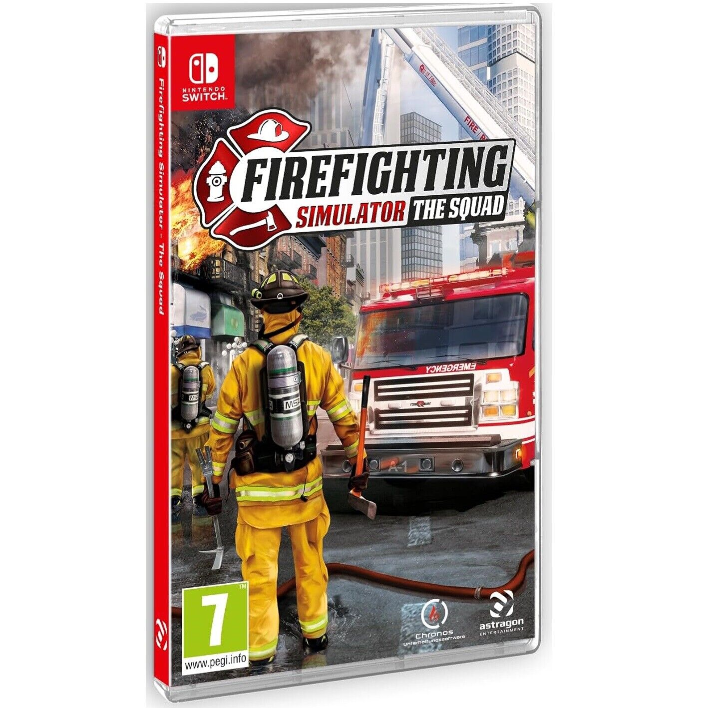 FIREFIGHTING SIMULATOR THE SQUAD NINTENDO SWITCH GIOCO POMPIERI ITALIANO NUOVO