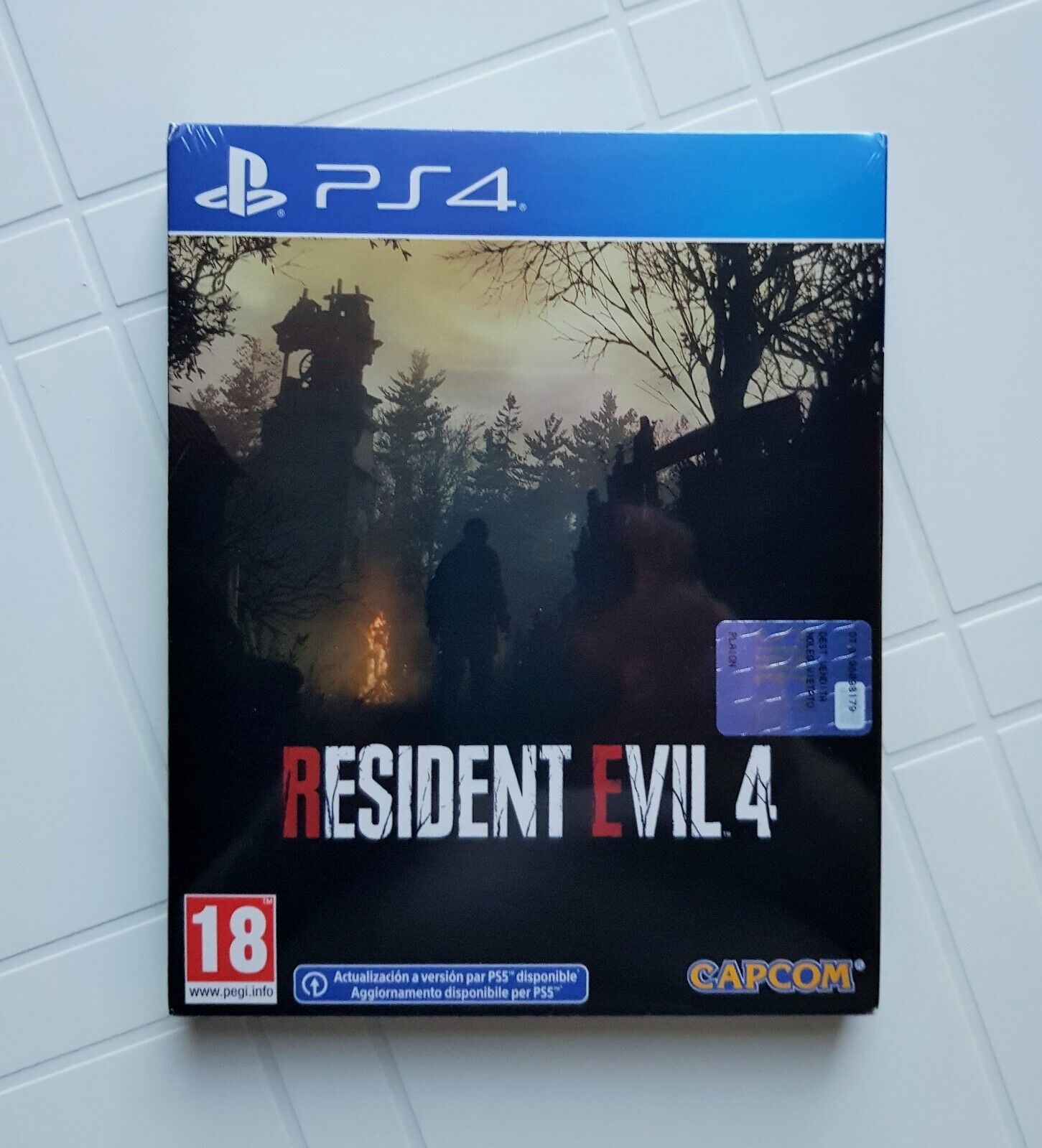 Resident Evil 4 Remake Steelbook PS4 PS5 Copertina Italiana Nuovo Sigillato