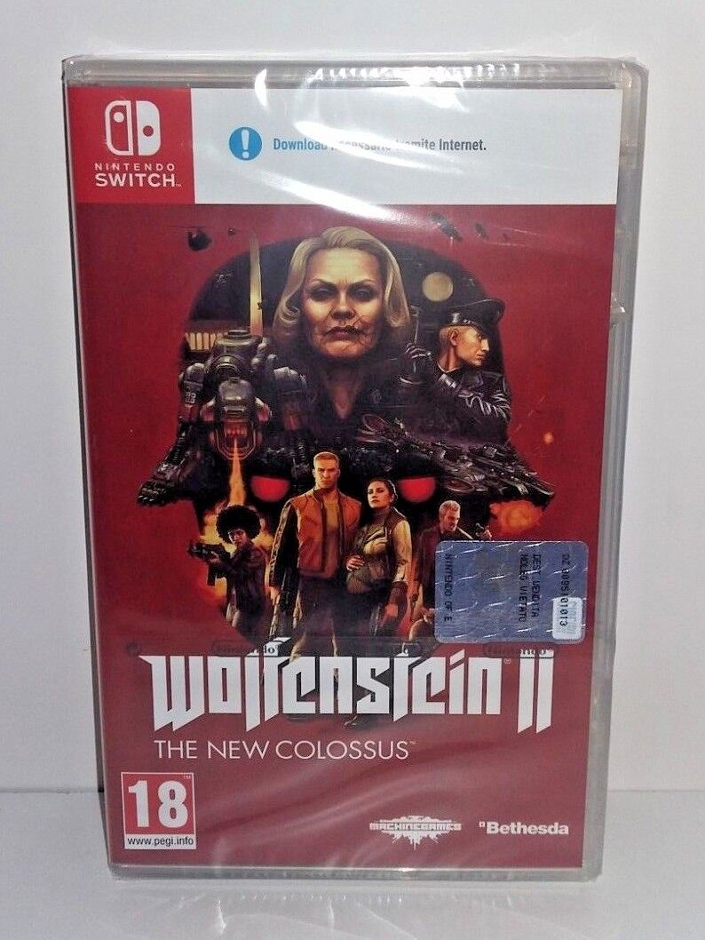 Wolfenstein 2: The New Colossus SWITCH NUOVO ITA