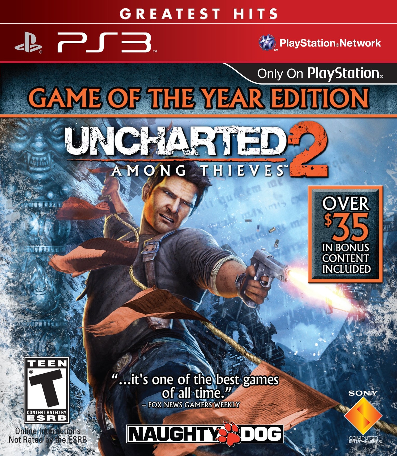 Uncharted 2: Among Thieves: Goty / Game (Sony Playstation 3)